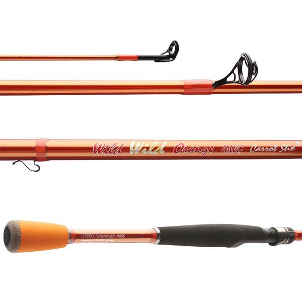 Wild Wild Orange MicroWave Guide Medium Lite Fast 1-Piece  fishing rod