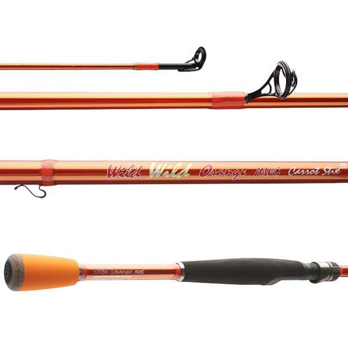 Wild Wild Orange MicroWave Guide Medium
 Moderate Fast
 spinning 2-piece fishing rod