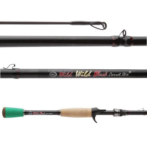 Wild Wild Black  Medium Heavy
 Fast
 casting 1-piece fishing rod