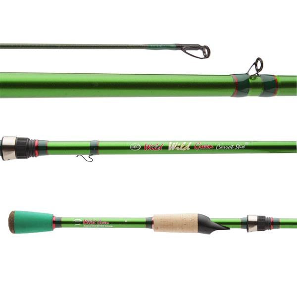 Wild Wild Green Medium Moderate Fast 1-Piece  fishing rod