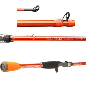 carrot stix baitcast combo Gen X Elite Casting Rods 10.5 WITH MORE WINS THEN EVER THE NEW WILD WILD ORANGE PRO IS ULTRA LIGHT AND ULTRA SENSITIVE 7' MEDIUM CASTING Carrot Stix
