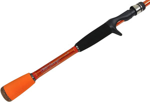C2WX701ML-F-C - Wild Wild Orange 1-Piece Casting Rod 7'0" Med Lite Fast